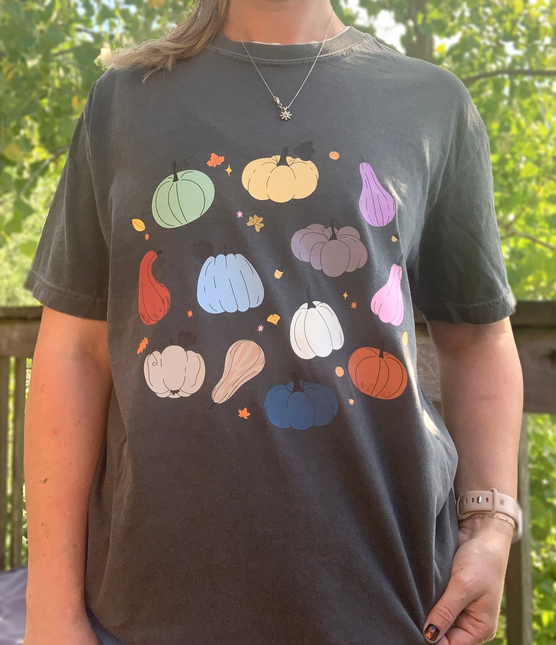 Eras Pumpkins - Gray T-shirt