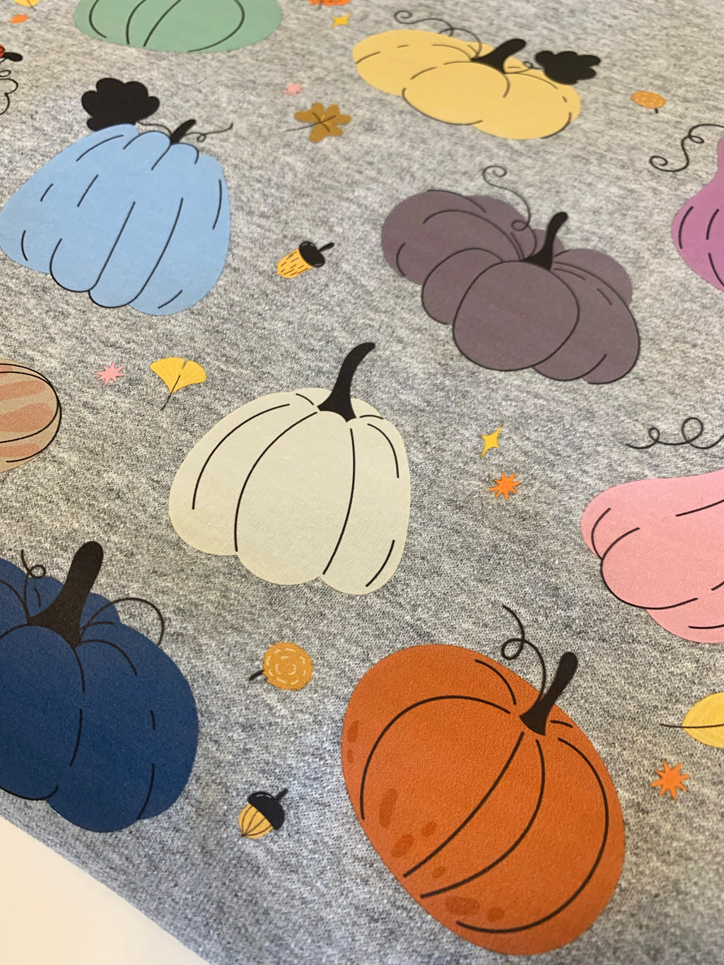 Eras Pumpkins Sweatshirt - Fall Gray