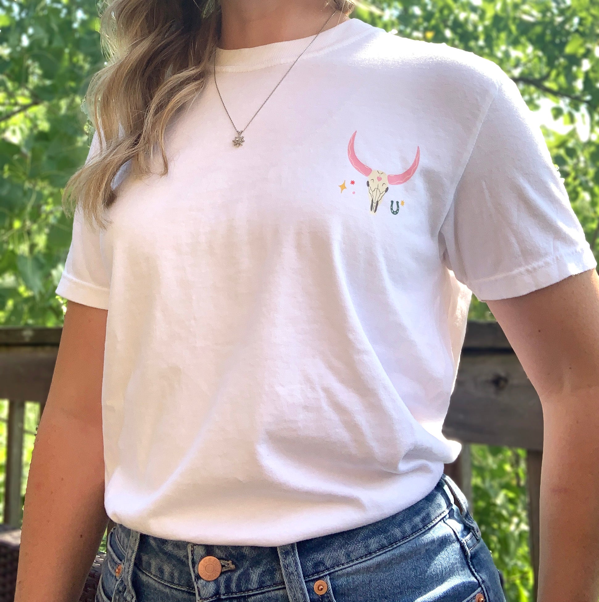 Saddle Up and Chase Your Dreams, Cowboy Boots - White T-Shirt